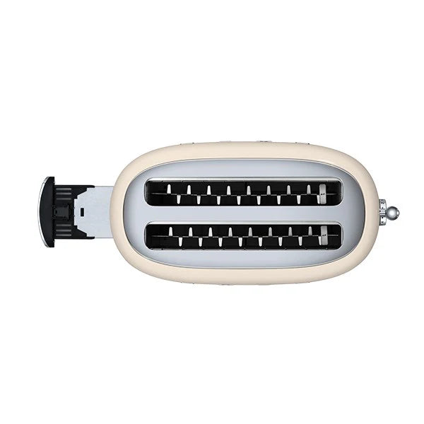 Grille-pain 4 tranches crème 1500 W TSF02CREU Smeg