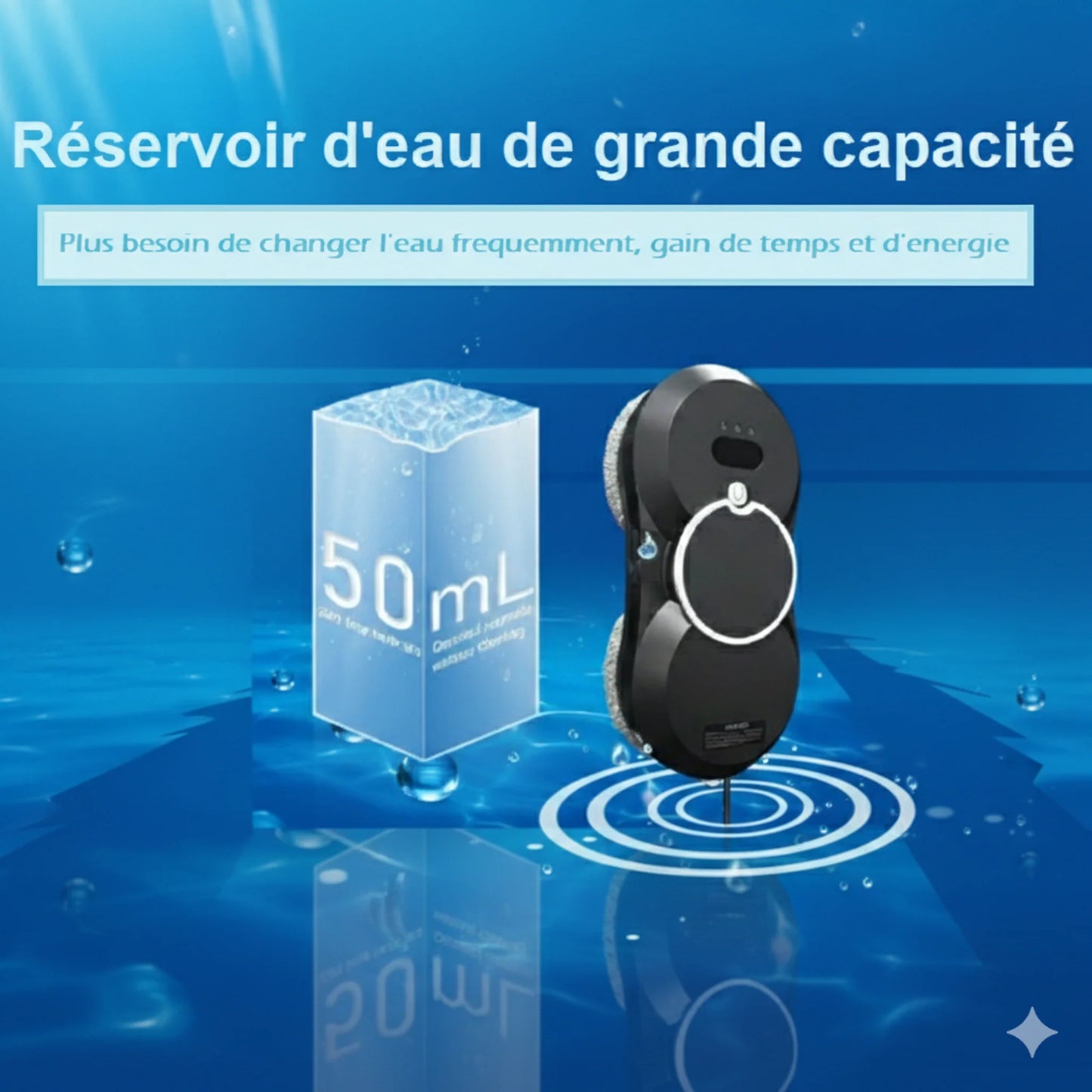 Robot Lave-vitre RAL-10 à double pulvérisation