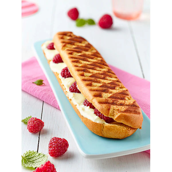 Jeu de plaques grill viande et panini 010322 Premium Gaufres® Lagrange