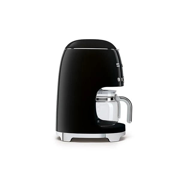 Machine à café filtre noir 10 tasses 1050 W DCF02BLEU Smeg