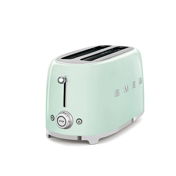 Grille pain 4 tranches 1500 W TSF02PGEU vert d’eau Smeg