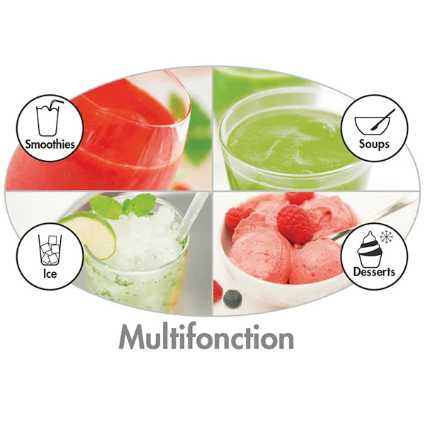 Blender laqué chrome 1,8 L 1300 W 11630 Magimix