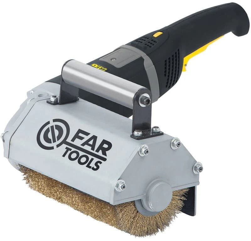REX 200 Grand rénovateur exterieur FARTOOLS Puissance  1800 W, Diamètre de l'abrasif   120 MM, Longueur de l'abrasif 200 MM, Vitesse de rotation 900-3000 TR/MIN, Récupérateur de poussières Collecteur ,