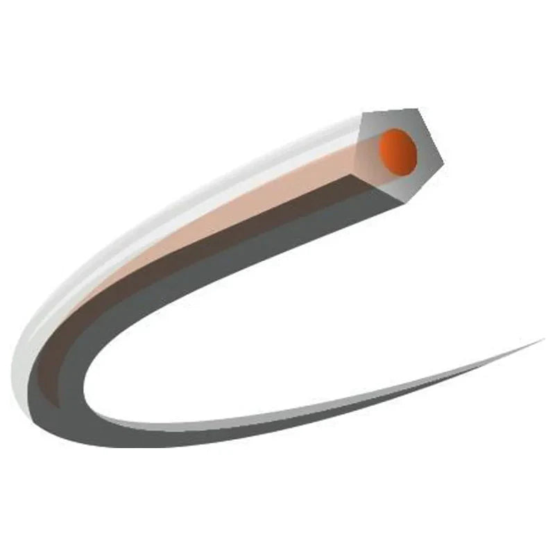 Fil  de coupe HUSQVARNA 597669211 2,4 mm Orange/translucide