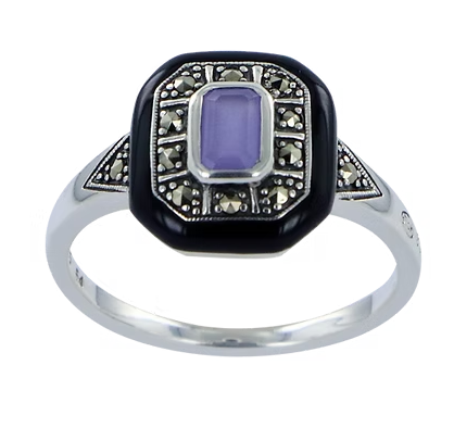 Bague Mélanie Jade Lavender