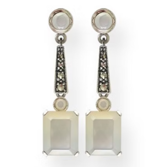 Boucles d'oreille Tommie Nacre