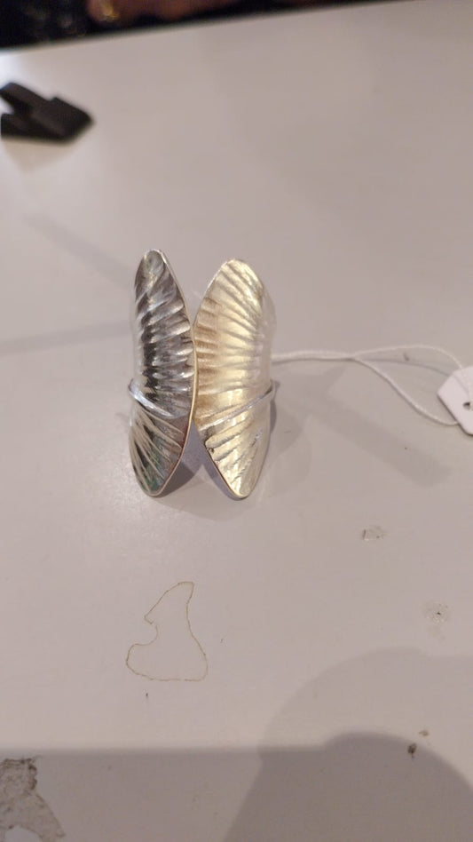 Bague Ginkgo Argent